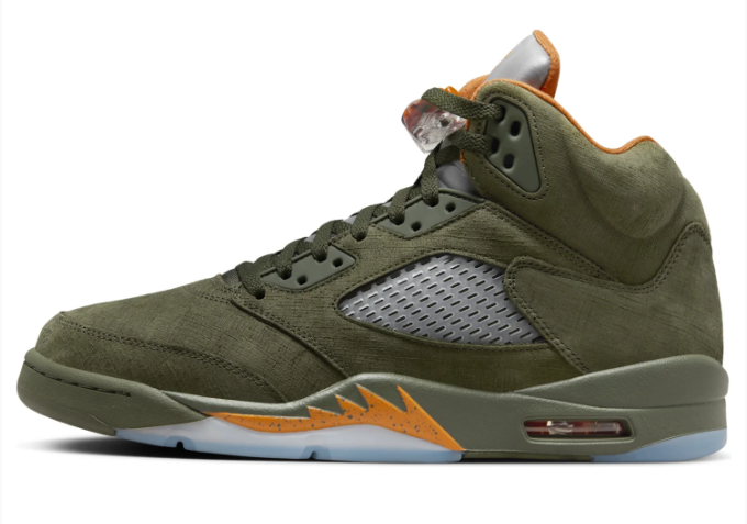 Air Jordan 5 Retro 'Olive' 2024 Sneakers (DD0587-308)