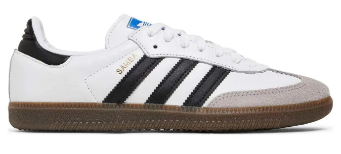 adidas Women's Samba 'White / Black / Gum' Sneakers