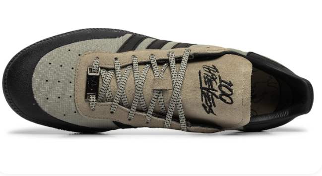 adidas Originals x 100 Thieves Palos Hills 'Grey / Beige / Black' Sneakers