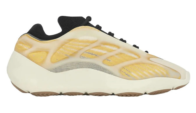 adidas Yeezy 700 V3 'Yellow / Cream / Black' Lace-Up Sneakers