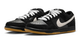 Nike SB Dunk Low Pro Skate Shoes – Black / White