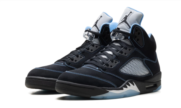 Air Jordan 5 'Black / University Blue' 2026 Sneakers (DD0587-008)