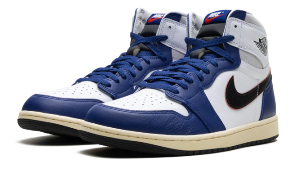 Air Jordan 1 High OG 'Rare Air Deep Royal Blue' Sneakers (DZ5485-100)