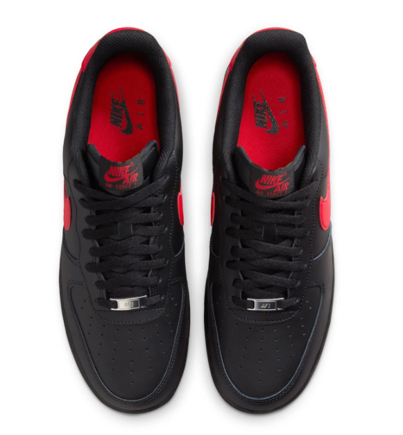 Nike Air Force 1 Low '07 'Bred' Men's Sneakers (114)