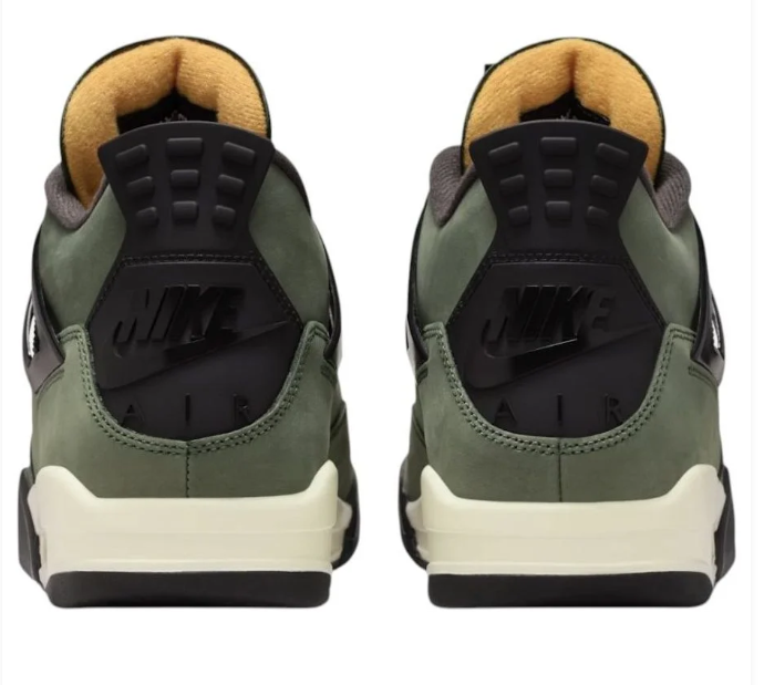Air Jordan 4 x Undefeated 'Deep Green' 2025 Sneakers (IB1519-200)
