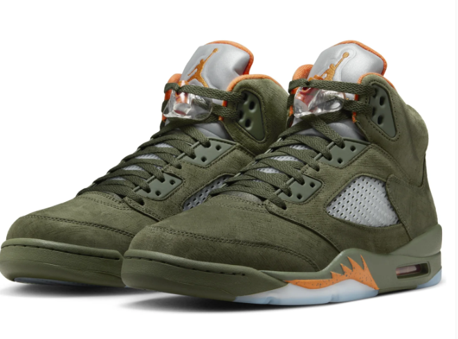 Air Jordan 5 Retro 'Olive' 2024 Sneakers (DD0587-308)