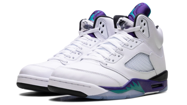 Air Jordan 5 Retro OG 'Grape' 2025 Sneakers (HQ7978-100)