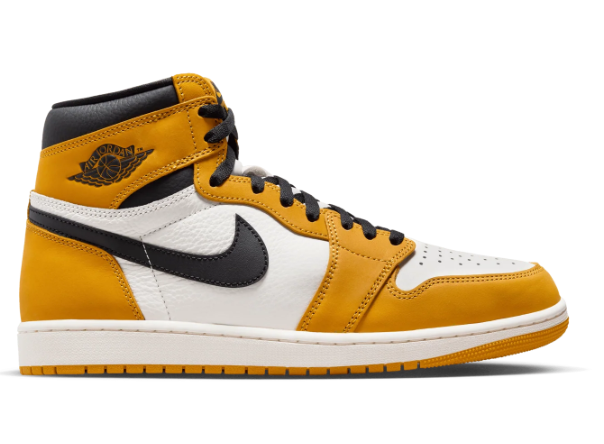 Air Jordan 1 Retro High OG Men's 'Yellow Ochre' Sneakers