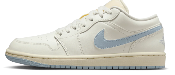 Air Jordan 1 Low Women’s Sneakers – Ghost