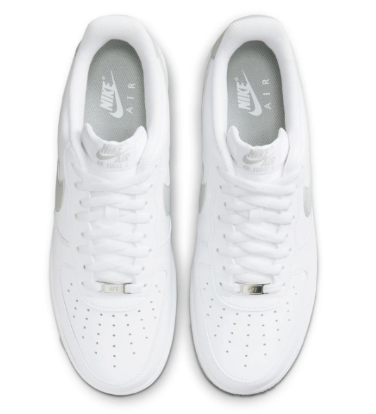 Nike Air Force 1 Low '07 LV8 'White/Wolf Grey' Men's Sneakers (114)