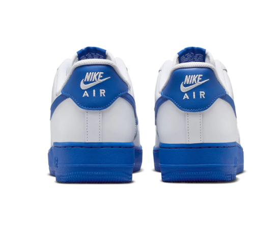 Nike Air Force 1 Low '07 'White/Game Royal' Men's Sneakers (114)