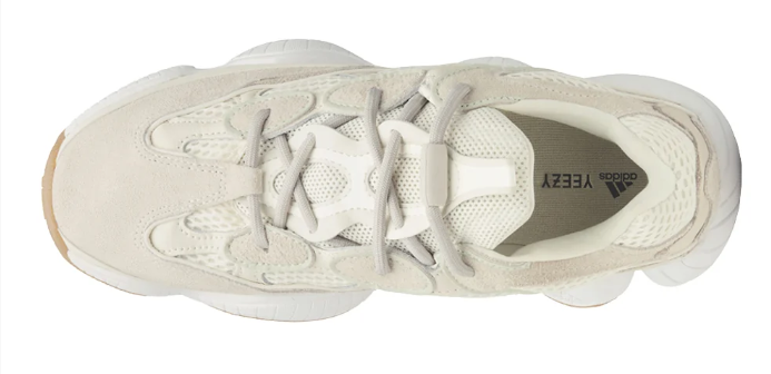 adidas Yeezy 500 'Bone White' Sneakers