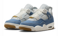 Women's Air Jordan 4 TEX 'Denim' Sneakers (IB6716-100)