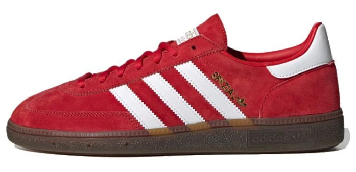 adidas Handball Spezial 'Scarlet / Cloud White / Gum' Sneakers (FV1227)