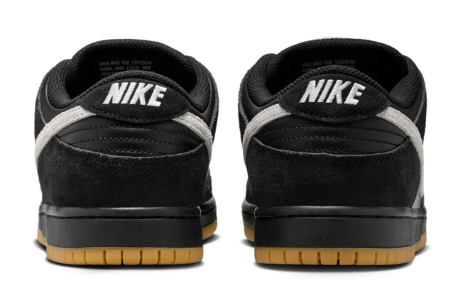 Nike SB Dunk Low Pro Skate Shoes – Black / White
