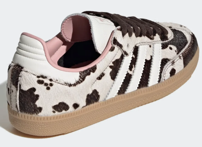 adidas Women's Samba 'Cow Print' Sneakers