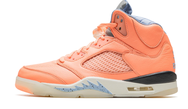 Air Jordan 5 Retro x DJ Khaled 'Crimson Bliss' Sneakers (DV4982-641)