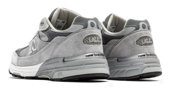 New Balance Men's Made in USA 993 'Core Grey' Sneakers