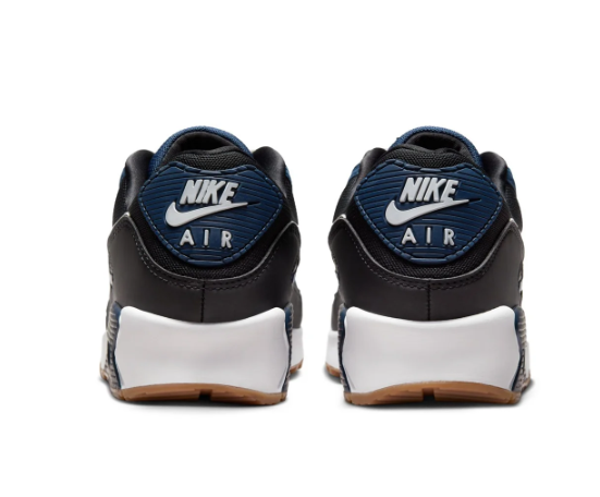 Nike Men's Air Max 90 'Diffused Blue / Obsidian / White' Sneakers