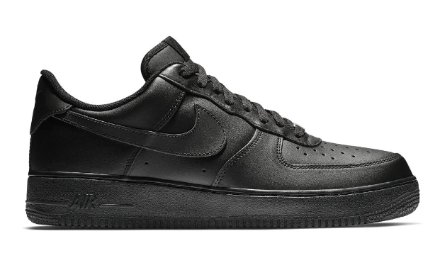 Nike Air Force 1 ’07 Men’s Sneakers – Triple Black