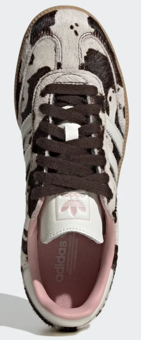 adidas Women's Samba 'Cow Print' Sneakers