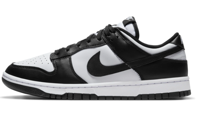 Nike Dunk Low Retro Men’s Sneakers – Panda Black / White