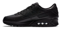 Nike Air Max 90 LTR Men’s Leather Sneakers – Triple Black