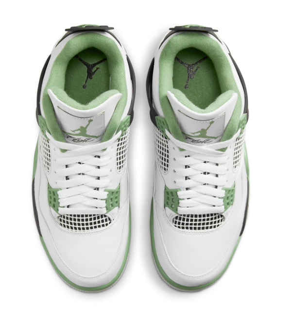 Women's Air Jordan 4 Retro 'Seafoam' Sneakers (AQ9129-103)
