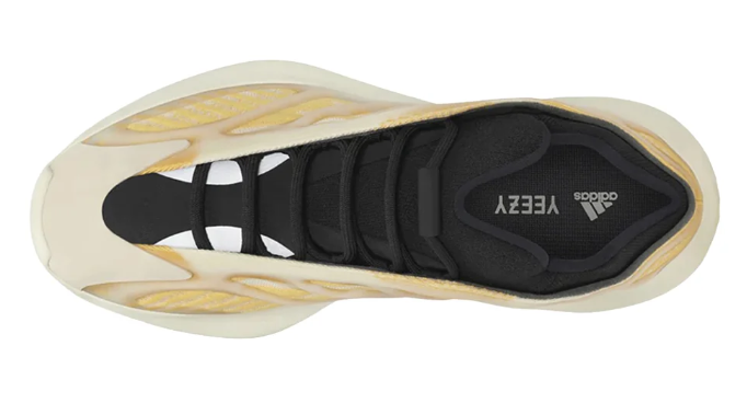 adidas Yeezy 700 V3 'Yellow / Cream / Black' Lace-Up Sneakers