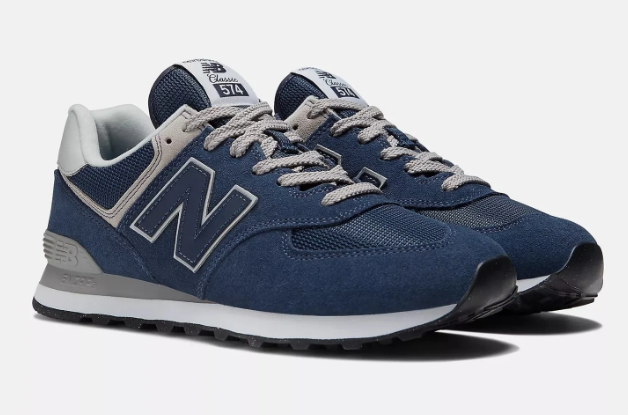 New Balance 574 Core Sneakers – Navy / White (ML574EVN)