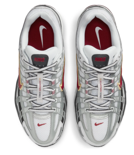 Nike Women's P-6000 CNPT 'Metallic Silver Red' Sneakers (BV1021-101)