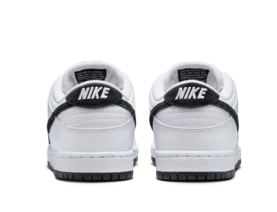 Nike SB Dunk Low Pro Skate Shoes – White / Black