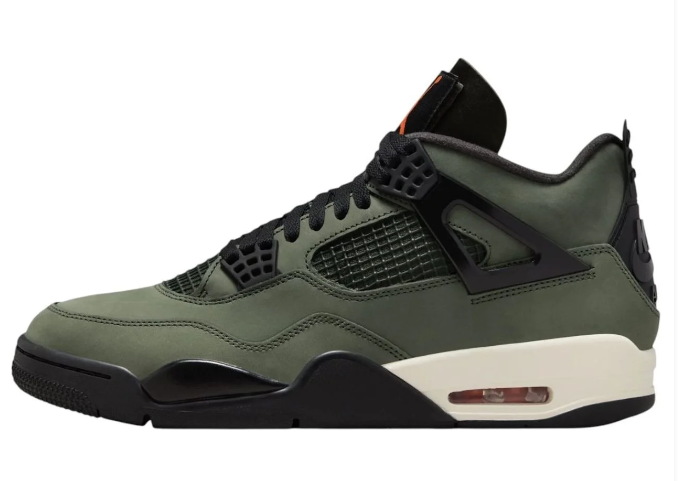 Air Jordan 4 x Undefeated 'Deep Green' 2025 Sneakers (IB1519-200)
