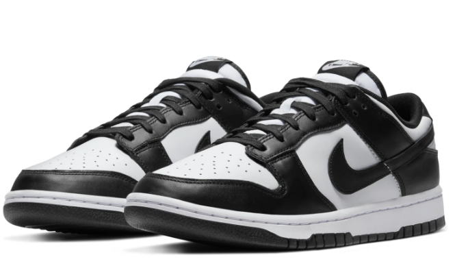 Nike Dunk Low Retro Men’s Sneakers – Panda Black / White