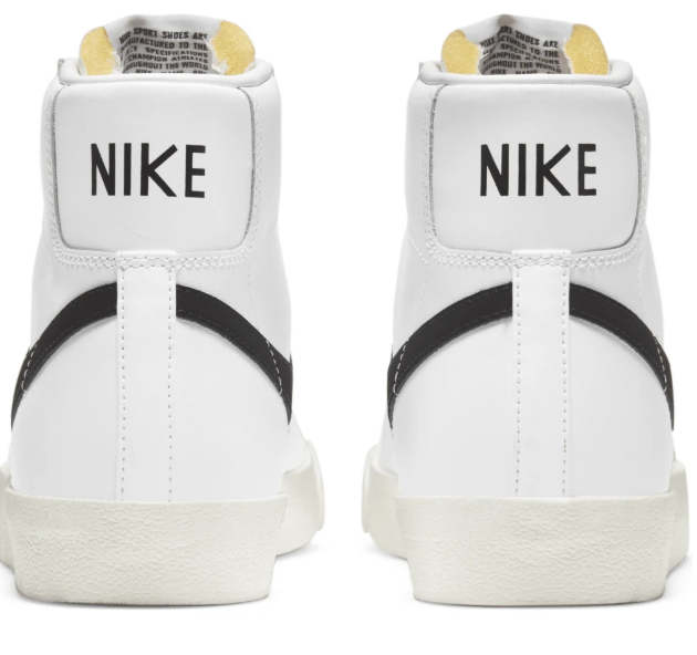 Nike Blazer Mid ’77 Vintage Sneakers – White / Black