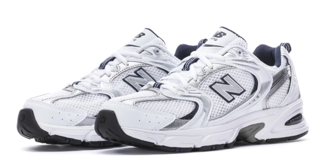 New Balance Women's 530 Wide Sneakers – White / Silver