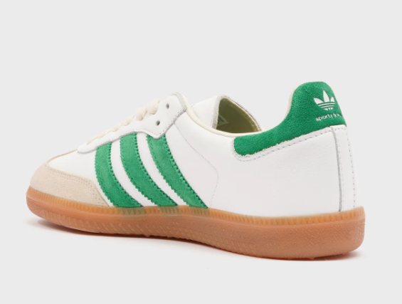 Sporty & Rich x adidas Samba OG Sneakers – White / Jolly Green