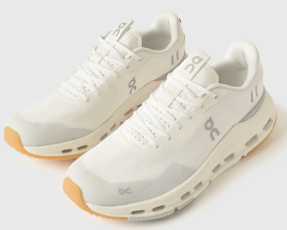 On Cloudnova Form 2 Women’s Sneakers – Off-White / Grey / Gum