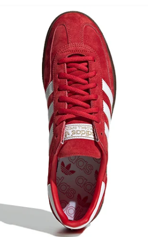 adidas Handball Spezial 'Scarlet / Cloud White / Gum' Sneakers (FV1227)