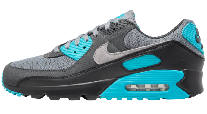 Nike Air Max 90 Men’s Sneakers – Cool Grey / Dusty Cactus / Black