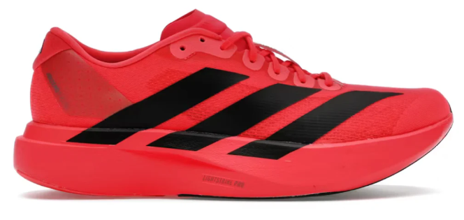 adidas Adizero Evo SL Men’s Running Shoes – Red / Black (Clearance)