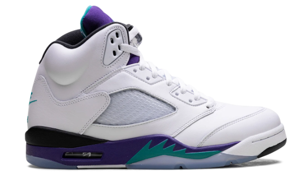 Air Jordan 5 Retro OG 'Grape' 2025 Sneakers (HQ7978-100)