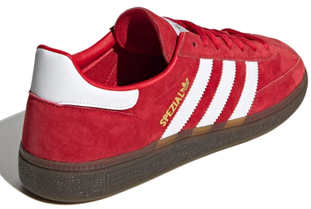 adidas Handball Spezial 'Scarlet / Cloud White / Gum' Sneakers (FV1227)