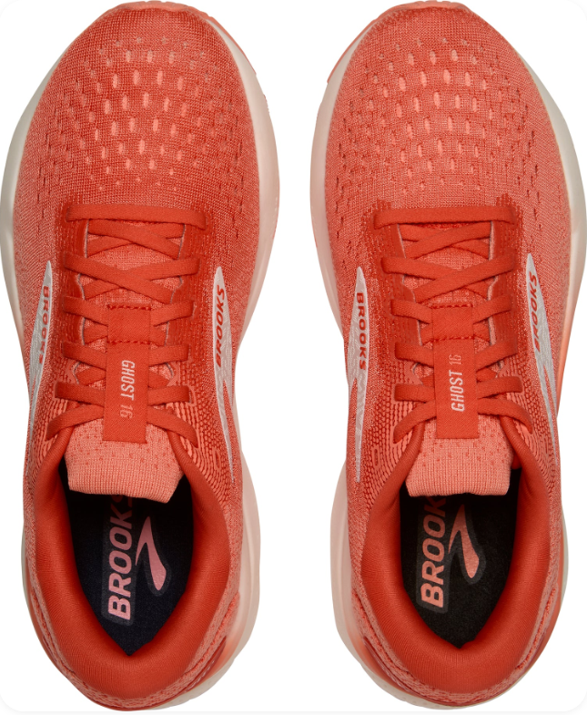 Brooks Women's Ghost 16 'Coral Pink' Running Shoes