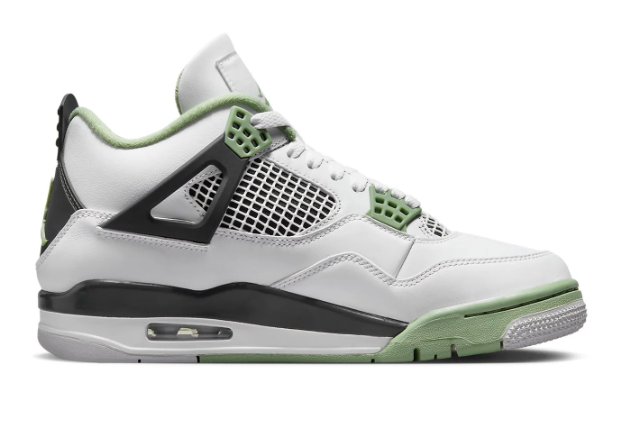 Women's Air Jordan 4 Retro 'Seafoam' Sneakers (AQ9129-103)