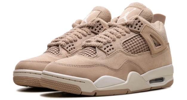 Air Jordan 4 Women's 'Cozy Girl' Sneakers - Hemp (HV0823-200)