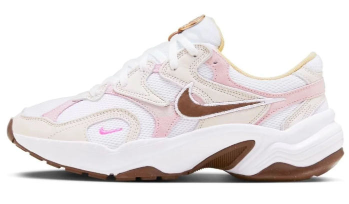 Nike Women's AL8 'White Pink Brown' Sneakers (HM3691-130)