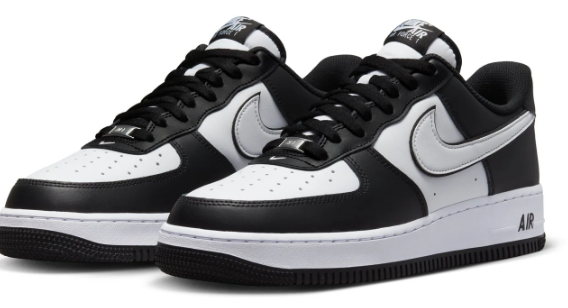 Nike Air Force 1 Low '07 'Panda' Black/White Men's Sneakers (115)