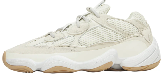 adidas Yeezy 500 'Bone White' Sneakers