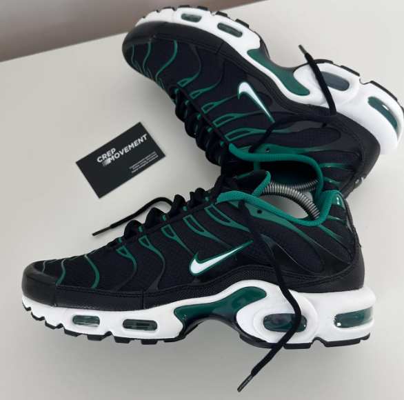 Nike Air Max Plus TN 'Black/Green Malachite' Sneakers (238)